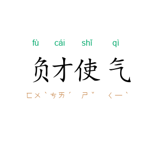 负才使气