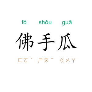 佛手瓜