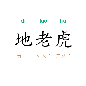 地老虎