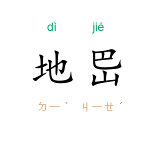 地岊