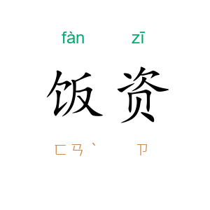 饭资