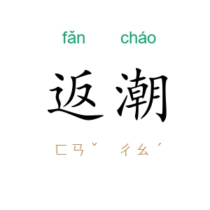 返潮