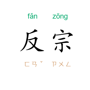 反宗