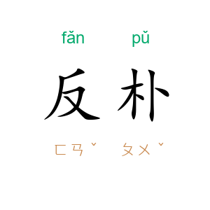 反朴