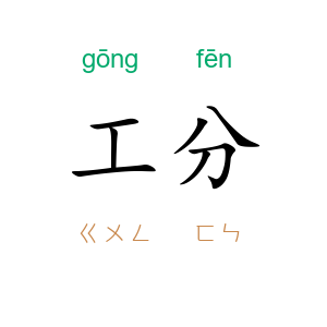 工分