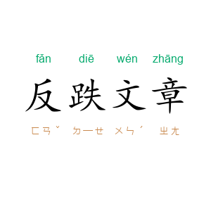 反跌文章