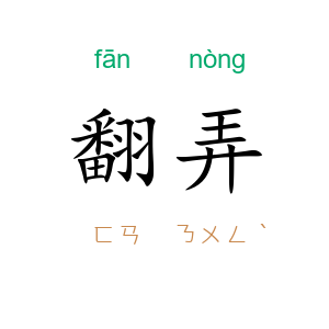 翻弄