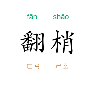 翻梢