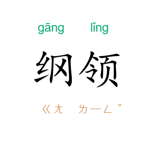 纲领