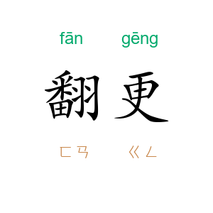 翻更