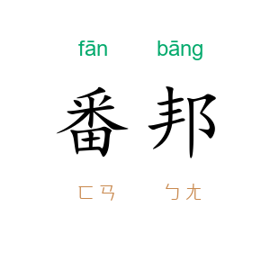 番邦