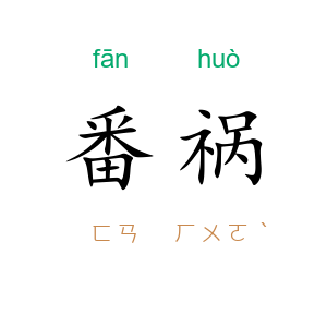 番祸