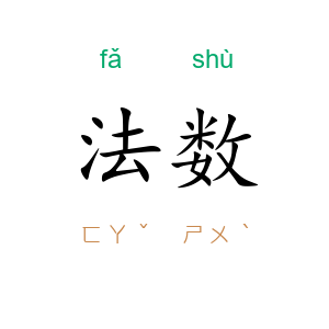 法数