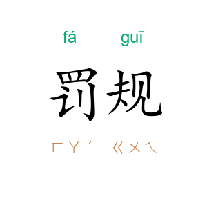 罚规