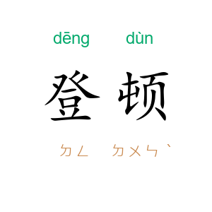 登顿