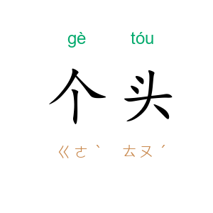 个头