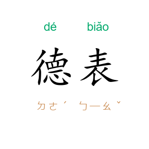德表