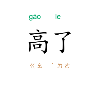高了
