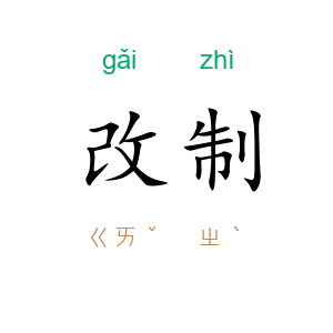 改制