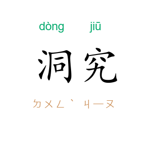 洞究