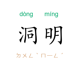洞明