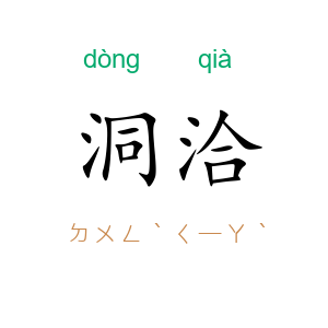 洞洽