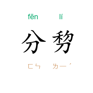 分剓