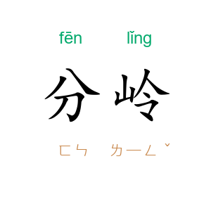 分岭