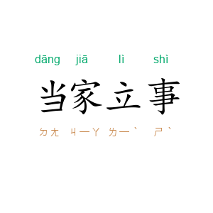 当家立事