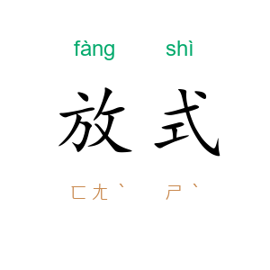 放式
