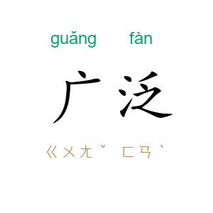 广泛