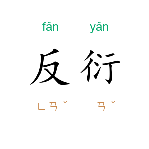 反衍