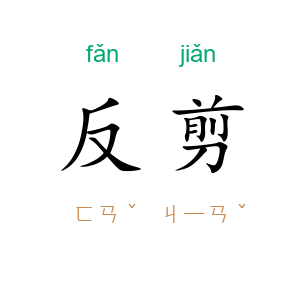 反剪