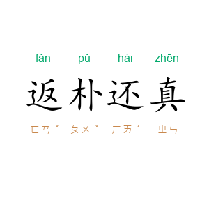 返朴还真