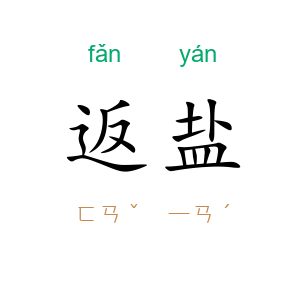 返盐