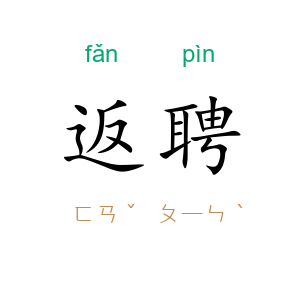 返聘
