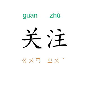 关注