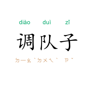 调队子