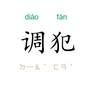 调犯