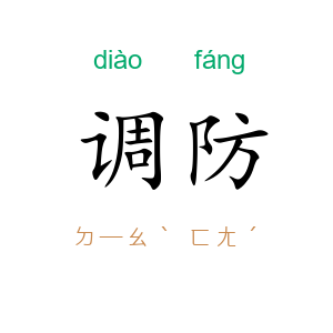 调防