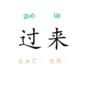 过来