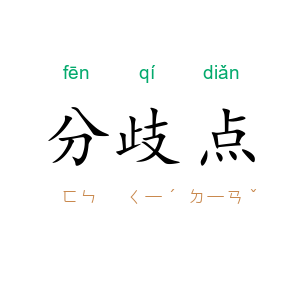 分歧点
