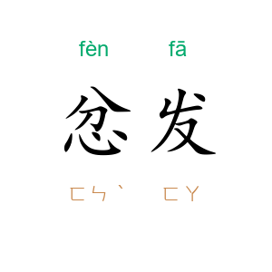 忿发