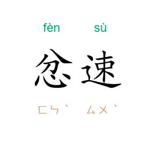 忿速
