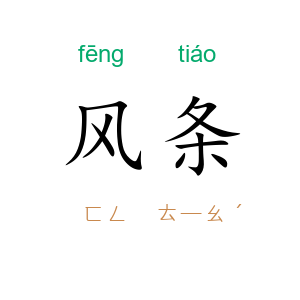 风条