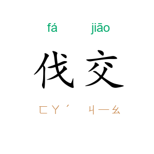 伐交