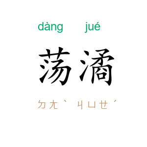 荡潏