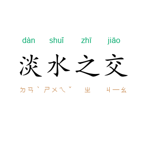 淡水之交