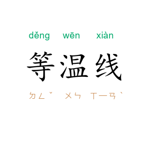 等温线