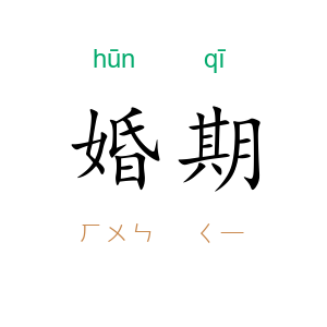 婚期